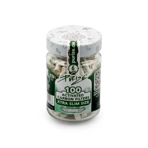 purize® glas | 100 xtra slim size – weiß