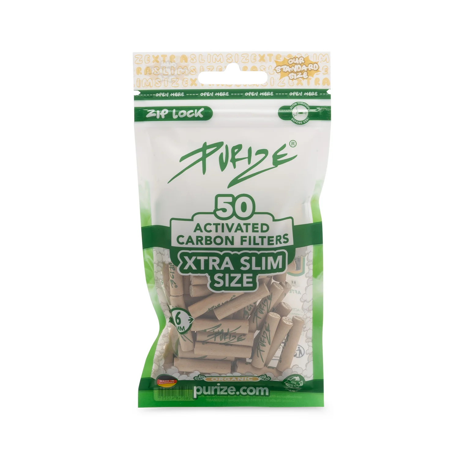 50 purize® xtra slim size | organic 50 purize® xtra slim size | organic