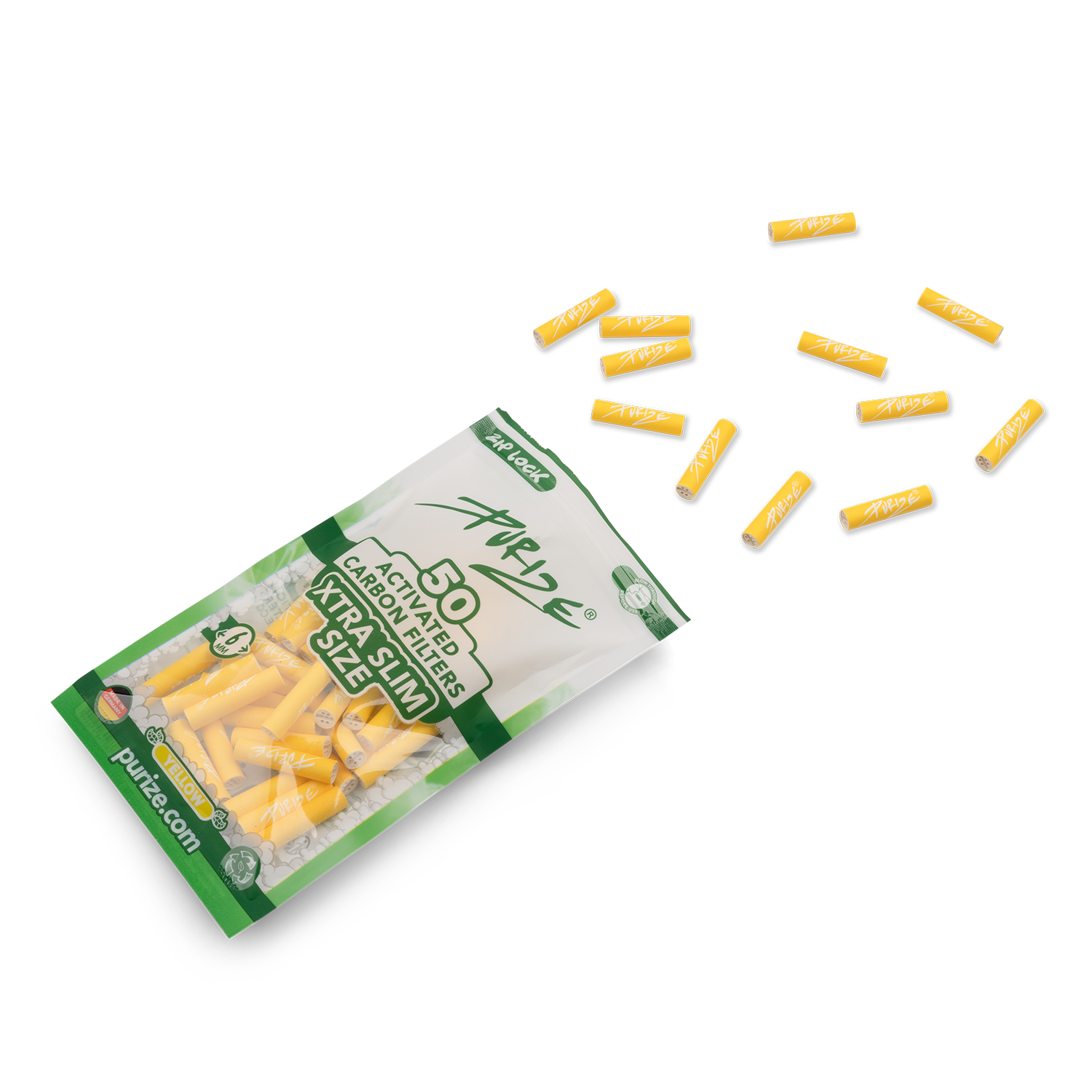 50 purize® xtra slim size | gelb 50 purize® xtra slim size | gelb