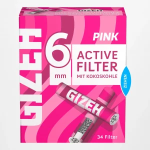 gizeh pink active filter 34er