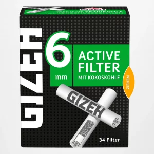 gizeh black® active filter 34er