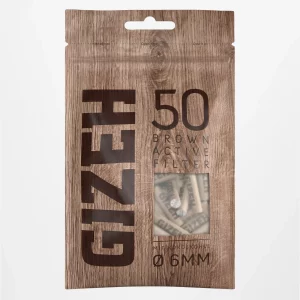 gizeh brown active filter 50er