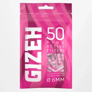gizeh pink active filter 50er
