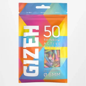 gizeh rainbow active filter 50er