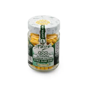 purize® glas | 100 xtra slim size – gelb
